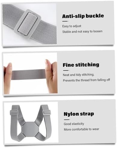 Smart Posture Corrector Adjustable Soft Comfortable Back Straightener Posture Corrector with Smart Sensor Vibration Reminder for Kids Adults