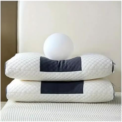 Ergonomic Pillow Contour Orthopedic Traction Pillow for Shoulder Neck Pain Relief,Cervical Neck Support Pillows for Sleeping Lifting Side Sleeper Pillows Deep Rest
