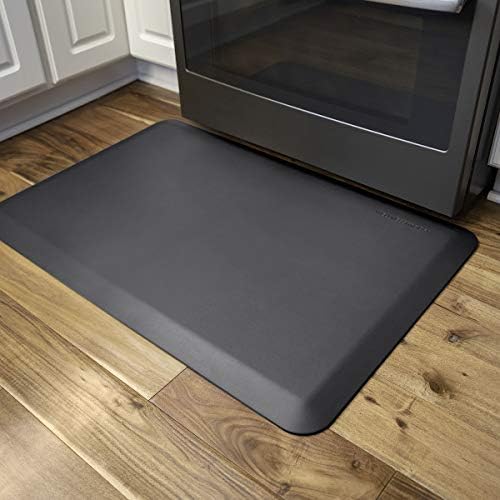 WellnessMats Original Collection Anti-Fatigue Floor Mat, Polyurethane – Ergonomic Support Pad for Home, Kitchen, Garage, Office Standing Desk – Water Resistant - Made in USA