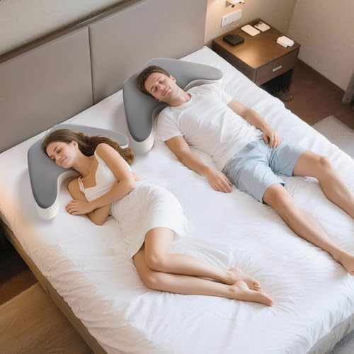 Side Sleeper Pillow for Shoulder Pain Relief,Pillow with Arm Hole for Adult
