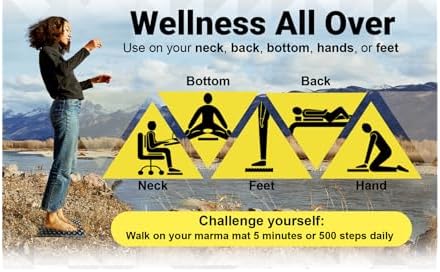 marma mat All-Natural Rubber Acupressure Mat – USA Made