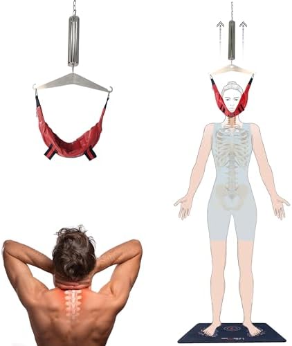 LittleMum Spring-Controlled Cervical Traction System, Sheepskin Halter