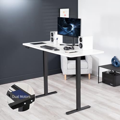 VIVO White 71 x 30 in Standing Desk, DESK-KIT-E2B7W