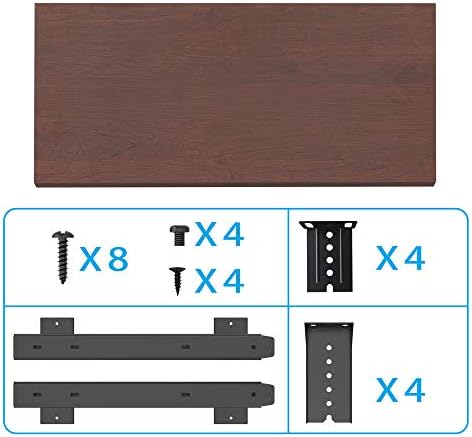 FRMSAET Office Product 20/24/30 inch Keyboard Drawer Tray (24 in, Cherry)