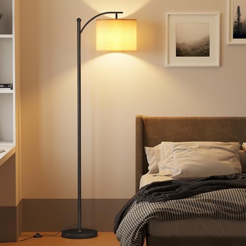 SUNMORY Arc Floor Lamp, Modern Floor Lamp with 3 Color Temperatures Bulb