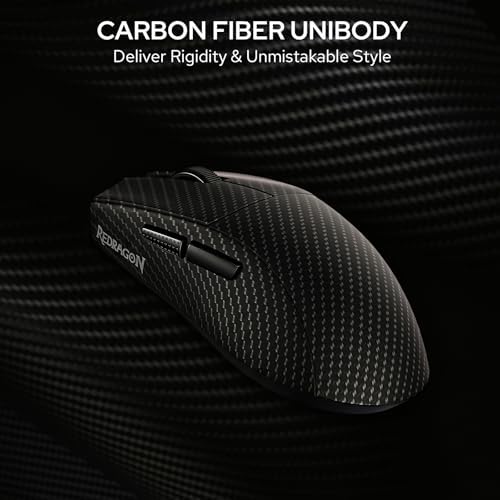 Redragon M916 Wireless 49G Ultra-Light Gaming Mouse 45K DPI Remapping Keys