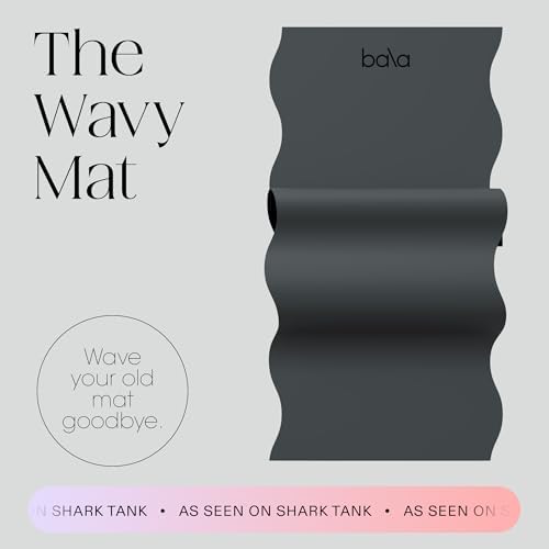 Bala Yoga Mat for Home Gym, Non-Slip Exercise Mat for Home Yoga