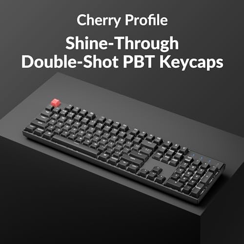 Keychron K10 (Version 2) Full Size QMK Wireless Custom Mechanical Keyboard