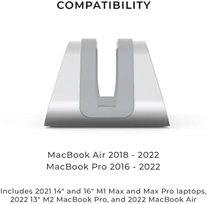 HumanCentric Vertical Laptop Stand Compatible with MacBook Pro & Air