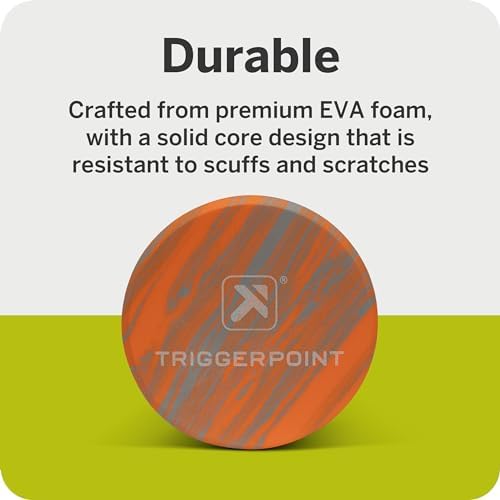 TriggerPoint Foundation Roller - Premium EVA Foam Muscle Recovery and Flexibility Roller, Soft Compression for Injury Prevention, Travel-Friendly, Ideal for Athletes