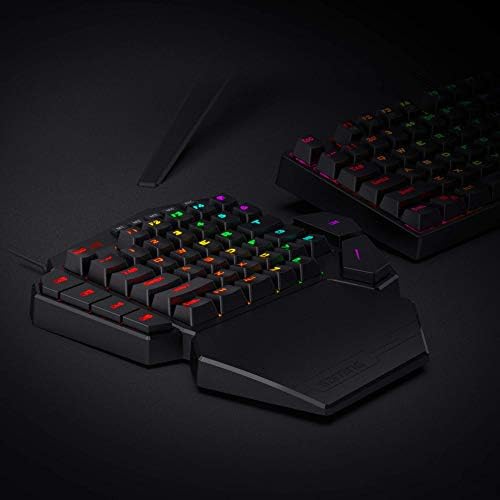 Redragon K585 Wired One-Handed RGB Gaming Keypad, Tactical 42-Key Layout