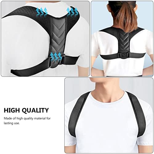 VALICLUD Adjustable Invisible Posture Corrector Belt Comfortable Back Brace for Improved Posture Suitable for Men and Women Discreet Design for Everyday Use