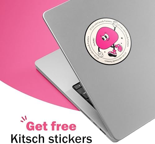 GREEDY FARMERS Mouse pad, Non-Slip Washable Waterproof Computer Mouse pad (Hot Pink)
