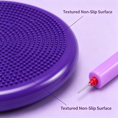 Hanstuten Wobble Seat Cushion Balance Disc - Rubber