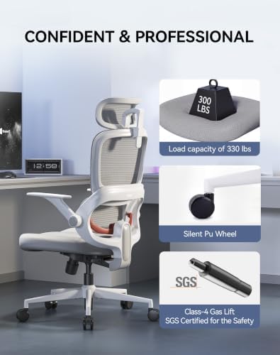 SIHOO B100 SE Soft Ergonomic Office Chair, Desk Chair with Lumbar Support