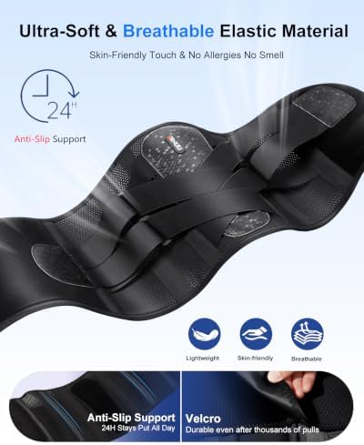 Back Brace for Women Men Lower Back Pain, Adjustable Lumbar Support Belt