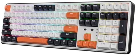 Redragon K689 PRO Wireless 108-Key Gasket RGB Gaming Keyboard, 4 Hotkeys