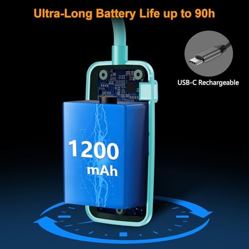 Gritin 19 LED Rechargeable Book Light for Reading in Bed