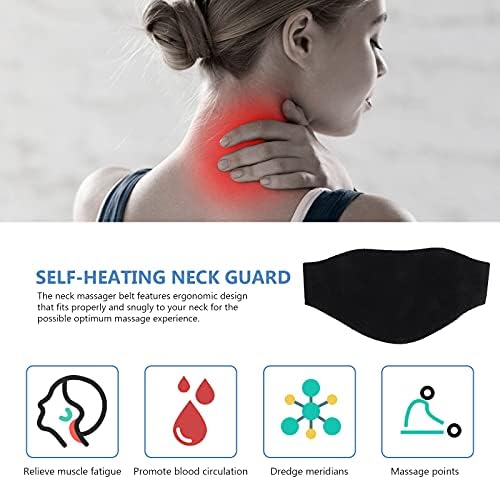Exceart 2Pcs Neck Support Collar Neck Collar Brace Soft Cervical Collar for Neck Pain for Sleeping