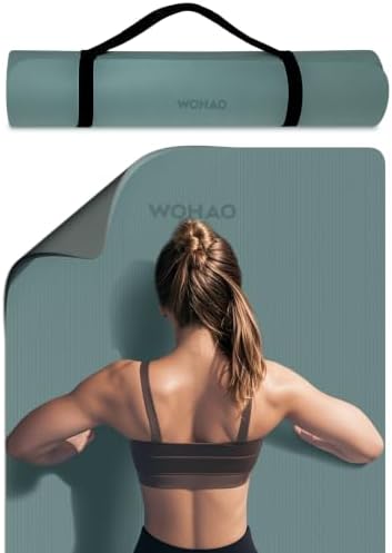 8mm Thick Yoga Mat Non Slip for Women Men