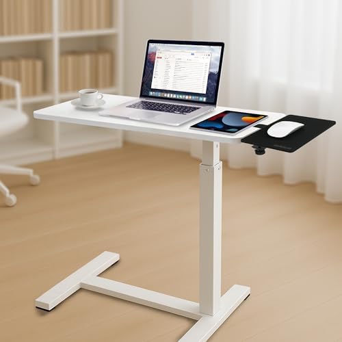 Rmour Z1 Clamp-on Mouse Tray Desk Extender, Ergonomic Mouse Platform with Mouse Pad for Laptop Stand & Table, Fits Up to 2.1'' Thick Surfaces, Space-Saving Desk Attachment for Small Spaces, Black
