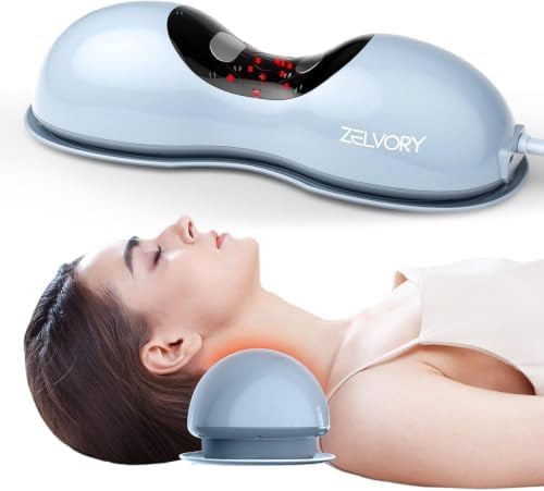 Neck Stretcher with Heat, Red Light and Dynamic Traction Massage