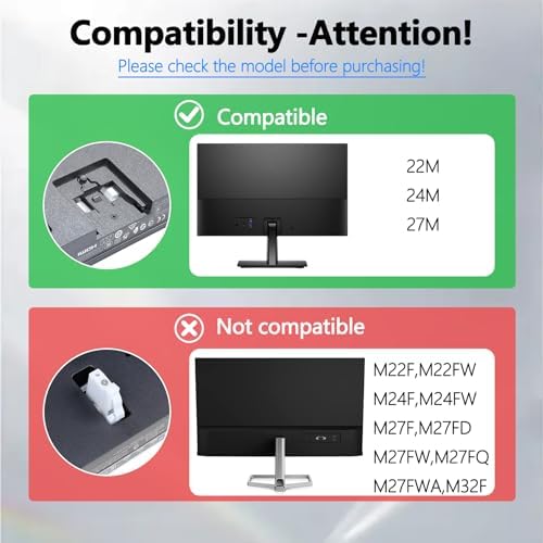 27M VESA Mount Adapter Compatible with HP Pavilion 22" 24" 27" Monitor