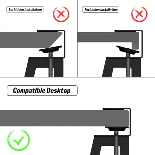 Under Desk Keyboard Tray, Slide-Out Keyboard Drawer with C-Clamp 25.6"x11.8"