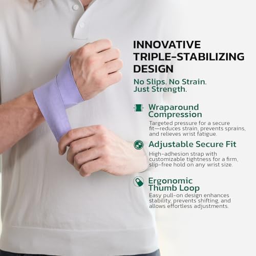 Adjustable Wrist Brace for Pain Relief, Carpal Tunnel & Tendonitis Support – Ergonomic Compression, Breathable & Anti-Slip Design, Fits Left & Right Hand, Ideal for Sports, Gaming & Office Use Green