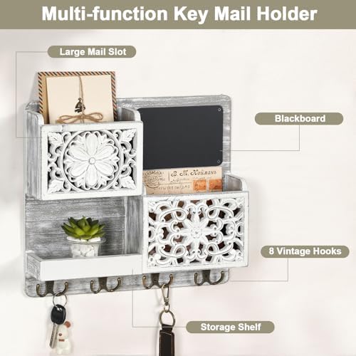 Mail Organizer Wall Mounted