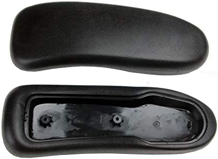MingYi.office Vinyl Arm Pads Caps for Herman Miller Classic Aeron Chair Graphite Black