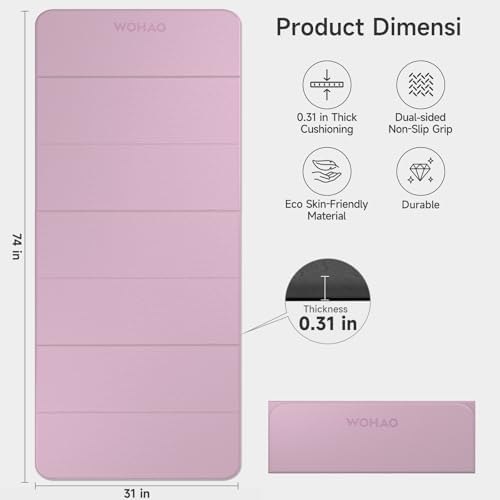 7-Fold Yoga Mat 74"x31"
