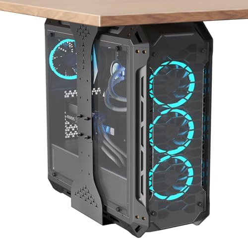 PUTORSEN Under Desk PC Mount, 7.9-13.4’’ Width Range, up to 77 lbs