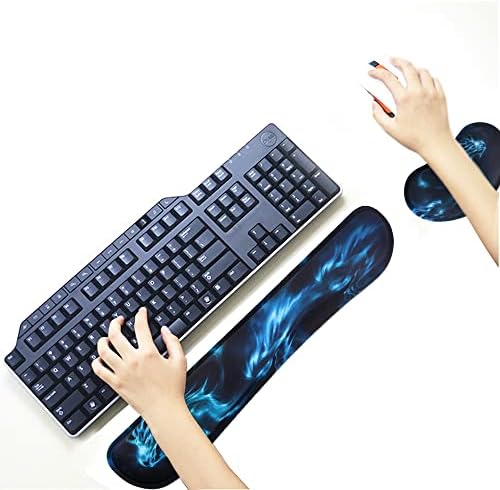 Keyboard Wrist Rest Pad and Mouse Wrist Support Wrist Rest Set