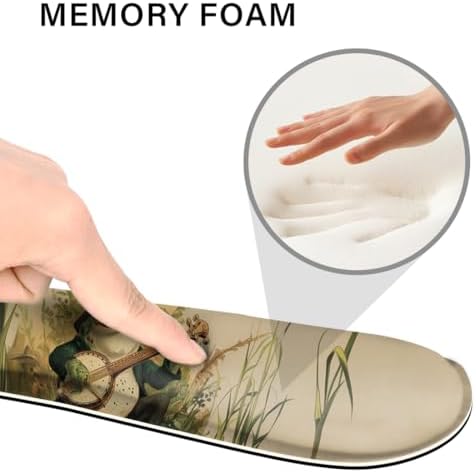 Desk Pad and Keyboard Wrist Rest, Large Mouse Pad + Keyboard Pad+Mouse Wrist Support, Non-Slip Desk Mat Protector for Office, Home 31.5×11.8 Inches Anime Frog