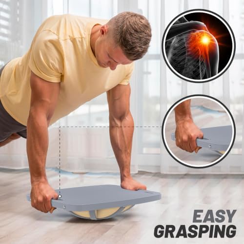 Advanced Wood Balance Board, Table Balance Board, Office Swing Board, for Physical Therapy, Fast Fitness Training and Outdoor Sports Balance Training Device
