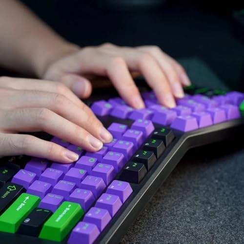 Ergonomic Mechanical Keyboard Split Keyboard Wireless with RGB Backlight, Wrist Rest, Rechargeable, 3-Pin Hot Swappable, Control Knob, 2.4 GHz/Bluetooth/USB-C Wired for Win Mac PC