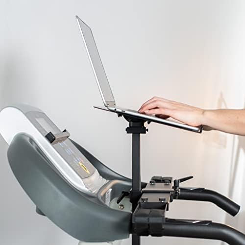 VIVO Black Treadmill Desk Attachment, Laptop Holder Tray, Stand-TDML1