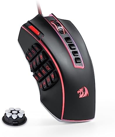 Redragon M990 Wired RGB MMO Gaming Mouse 32000 DPI Remapping Keys