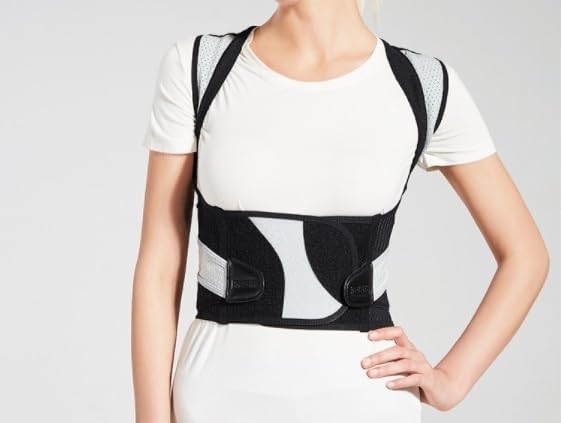 Invisible correction belt invisible anti-hunchback posture spine corrector (D,XX-Large)
