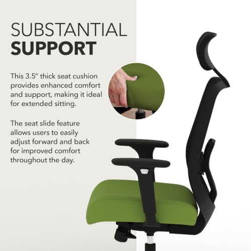 HON Altern Ergonomic Office Chair, Office Desk Computer Chair, Pear