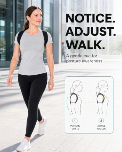 Women's Shoulder Posture Corrector for Walking, Upper Back Support