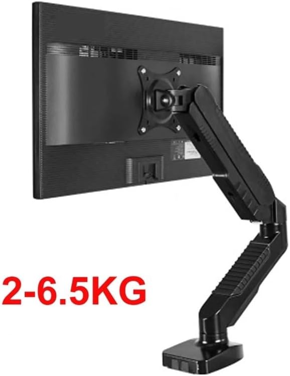 DL-GC12 Desktop 17-27 Inch Grommet Clamp Base LCD LED Monitor Stand Arm Mechanical Spring Full Motion TV Mount Loading 2-6.5 kg(DL-GC12 with USB3.0)