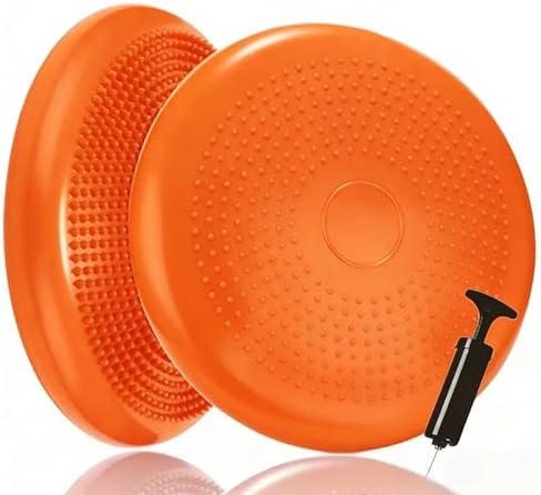 Wobble Cushion Core Balance Disc, Adults Air Wobble Board Balance Ball, Balance Board Seat for Kids, Flexible Seating for All Age Balance Pad