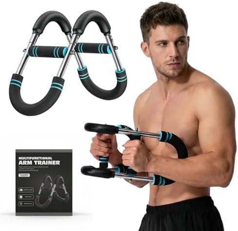 Uptown Twister arm Trainer- Adjustable Resistance (40-140 lbs) Chest Workout Equipment for Men and Women, Forearm Strengthener, Perfect for Home Gym and Calisthenics Equipment Lovers