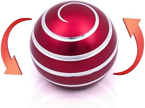 Desk-Kinetic-Toys Cool-Gadgets for Fidget: Cool-Stuff-Thing Game Toy for Adult Teen Children Kid, Stress Relief Optical-Illusion Gifts for Office School Home Man Women Christmas Spinning 180 Seconds