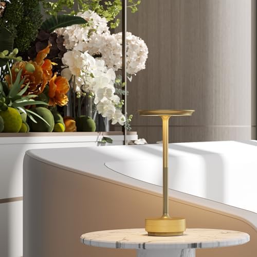 Cordless Rechargeable Table Lamp,LED Portable Battery Table Lights