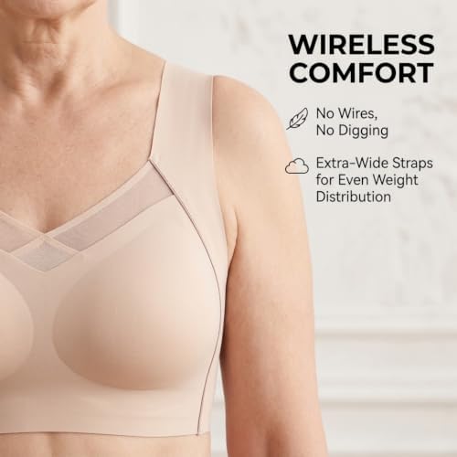 Posture Support Bra, Lifting and Shaping Corrector Bra for Seniors