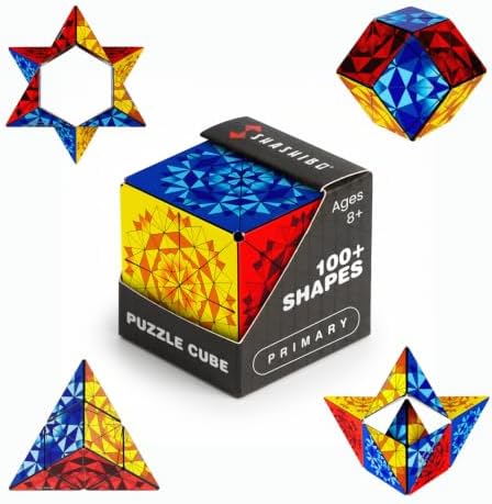 Shashibo DODECA Magnetic Puzzle Cube, Stress Relief Fidget Toy