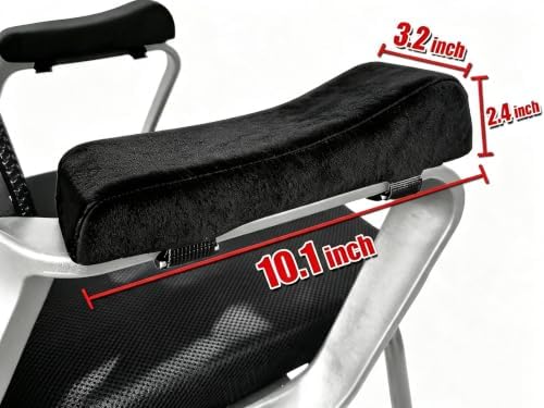 Chair Armrest Pads 2 Pack, High‑Density Sponge, Office Chair Arm Covers for Gaming Chair